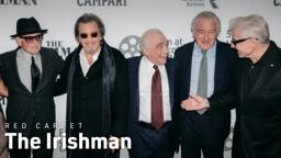 The Irishman World Premiere Red Carpet Interviews