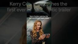 Experience the world's first iPhone haptic trailer on the Apple TV+ app.