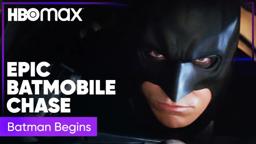 Epic Batmobile Chase Clip