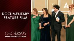 Oscars95 Press Room Speech