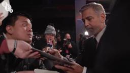 THE TENDER BAR red carpet | BFI London Film Festival 2021