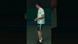 oh he SERVED 👀🎾