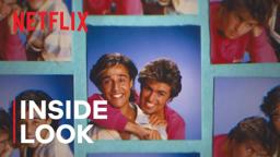 George Michael and Andrew Ridgeley in WHAM!