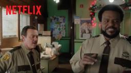 Craig Robinson and Joe Lo Truglio at the Station