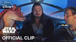 Qui-Gon and Obi-Wan Escape Otoh Gunga - Official Clip