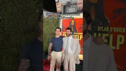 Dylan O’Brien & Tyler Posey reunite at the SEND HELP World Premiere in Hollywood!