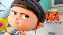 Gru Tries To Talk Agnes Into Lying
