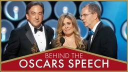 Frozen - Best Animated Feature | Behind the Oscars Speech