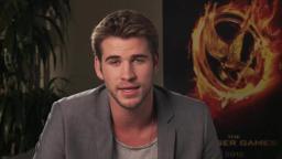 THE HUNGER GAMES -- Liam Hemsworth Thank You!