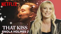 Millie Bobby Brown on Her Kissing Scene with Louis Partridge