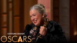 ‘Frankenstein’ Wins Best Costume Design | 98th Oscars Speech (2026)
