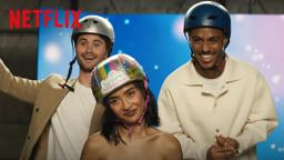 Chase Stokes, Brianne Tju & Keith Powers Learn to Hoverboard