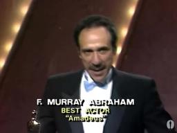 F. Murray Abraham winning Best Actor