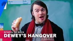 Dewey Comes to Class with a Hangover