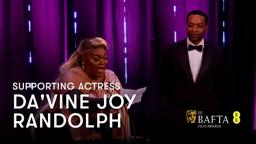Da'Vine Joy Randolph's emotional speech as she wins Supporting Actress | EE BAFTA Film Awards 2024
