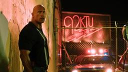Dwayne Johnson caught in a shootout