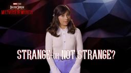 Strange or Not Strange