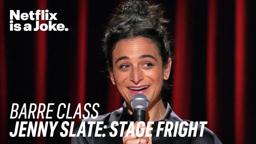 Jenny Slate on Barre Classes