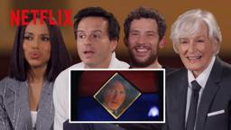 The Wake Up Dead Man Cast Try Benoit Blanc's Accent