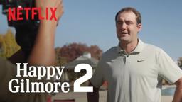 Pro Golfers Visit the Set