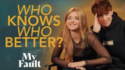 Nicole Wallace & Gabriel Guevara Play Who Knows Who Better?