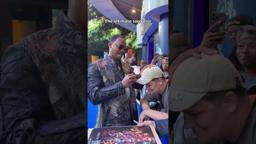 The hype for MORTAL KOMBAT II is real as fans meet Mehcad Brooks in London