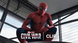 Sam and Bucky VS Spidey - Official Clip