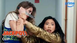 Awkwafina Runs for Her Life