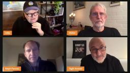 Michael Moore with R. Fiennes, W. Murch & T. Amirani