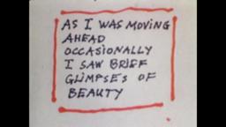 As I Was Moving Ahead Occasionally I Saw Brief Glimpses of Beauty (2000) - The Real Life
