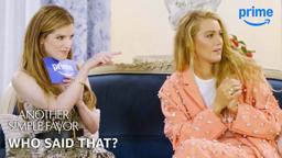 Cast Plays 'Who Said That?'