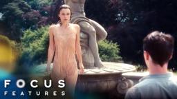 Cecilia Takes a Dip in the Fountain