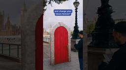 If you could walk through this door and relive a moment from your past, would you?