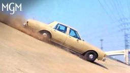 High-Speed Car Chase Scene