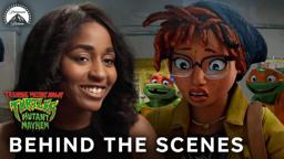 Behind the Scenes - How Ayo Edebiri Became April O'Neil