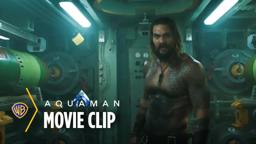 Black Manta Submarine Fight