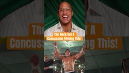 The Rock Got a Concussion Shooting This Scene!