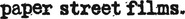 Paper Street Films Logo
