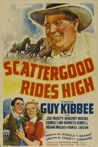 Scattergood Rides High Poster