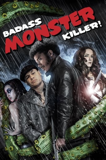 Badass Monster Killer Poster