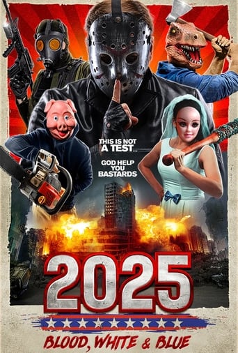 Blood, White & Blue Poster