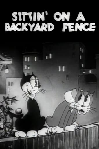 Sittin' on a Backyard Fence Poster