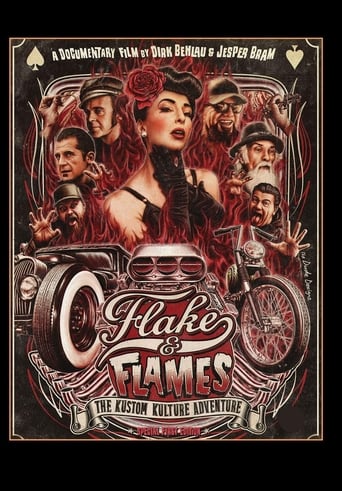 Flake & Flames Poster