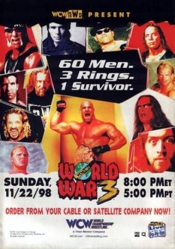 WCW World War 3 1998 Poster