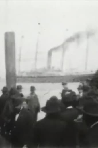 S.S. 'Coptic' in the Harbor Poster