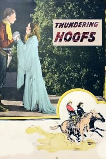 Thundering Hoofs Poster
