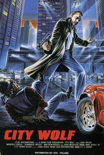 City Wolf Poster