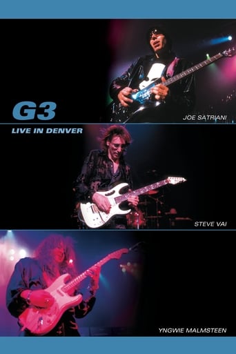 G3: Live in Denver Poster