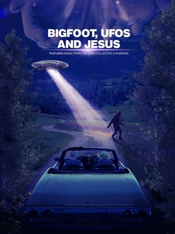 Bigfoot, UFOs and Jesus Poster