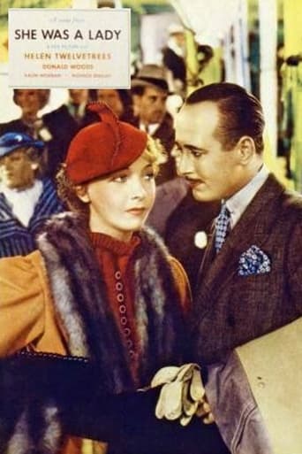She Was a Lady Poster